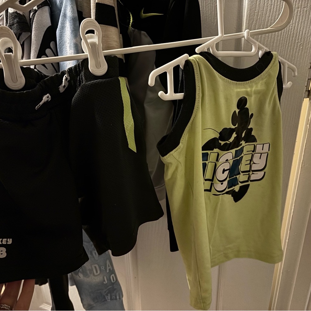 Mickey Mouse Kids Tank Top - Green